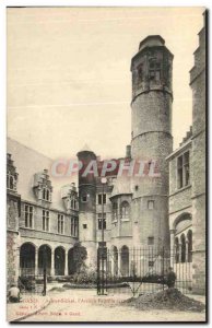 Belgie Belgium Ghent Old Postcard Achter Sikkel the & # 39arriere Sickle