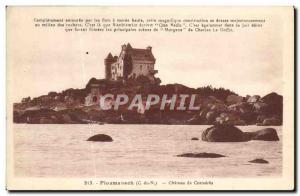 Postcard Old Castle Ploumanch Costaeres