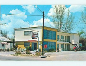 Unused Pre-1980 SUNNY SOUTH MOTEL Treasure Island Florida FL s4848
