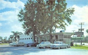 Winter Park FL Candlelight Drive-In Restaurant Old Cars Postcard