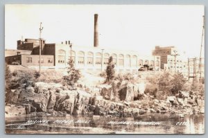 RPPC Mosinee Paper Mill  Wisconsin  Real Photo Postcard  1946
