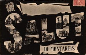 CPA MONTARGIS - Salut de MONTARGIS (251625)