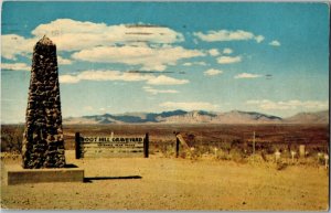 Boot Hill Graveyard Tombstone AZ c1964 Vintage Postcard F42