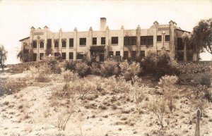 RPPC Hospital - Ajo, Arizona Pima County Real Photo c1930s Vintage Postcard