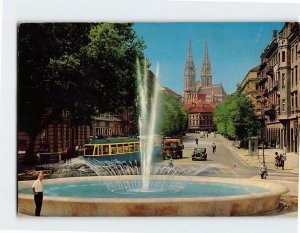 Postcard The Rački Street Zagreb Croatia