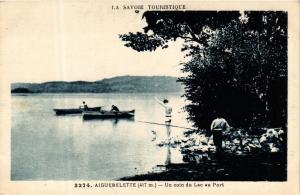 CPA  La Savoie Touristique - Aiguebelette - Un coin de Lac au Port  (652146)