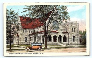 RALEIGH, NC North Carolina ~ CHURCH of the GOOD SHEPHERD c1910s  Postcard
