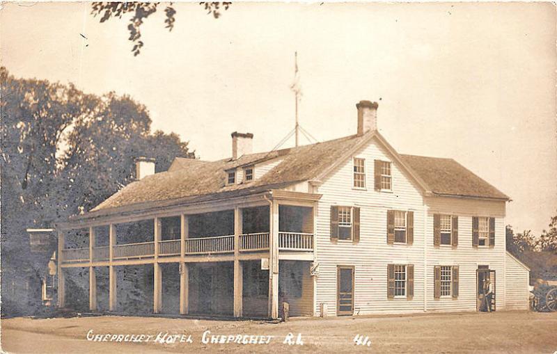 Chepachet RP Chepachet Hotel in 1913 RP Postcard