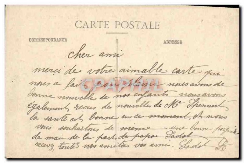 Old Postcard Bourbonnais Chateau De Chavroches