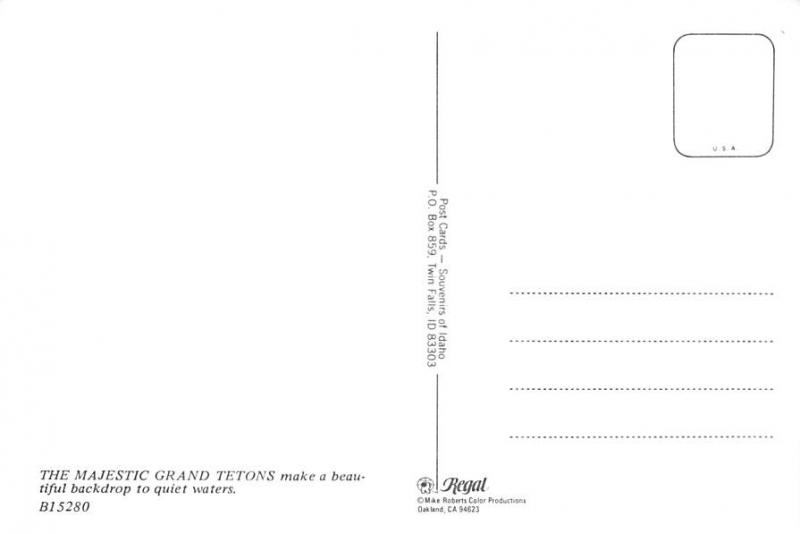 Grand Tetons - Idaho