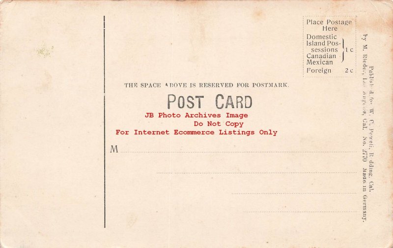 CA, Redding, California, Gold Dredger, M Rieder No 2770