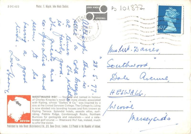 B101872 westward ho north devon   uk