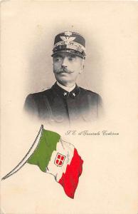 General Luigi Cadorna Army Italy World War I WW I postcard