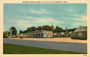 TN, Newport, Tennessee, Newport Motor Court, US 25