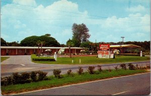 Vtg Bowen Motel Tallahassee Florida FL Unused Roadside Postcard