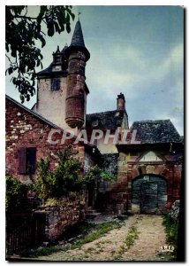 Postcard Modern Collonges La Rouge Correze Castel Maussac