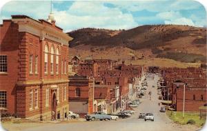 Cripple Creek Colorado~Bennett Avenue~Storefronts~50s Cars~Texaco~Courthouse~Pc