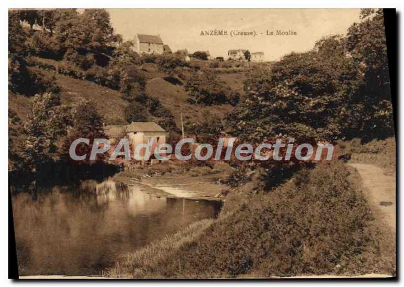 Postcard Old Mill Anzeme