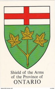 ONTARIO , Canada , 1950-60s , Shield of Arms