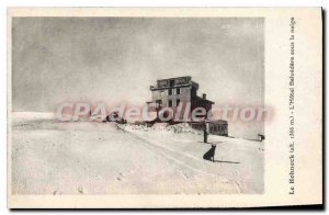 Old Postcard Le Hohneck Hotel Belvedere Under The Snow