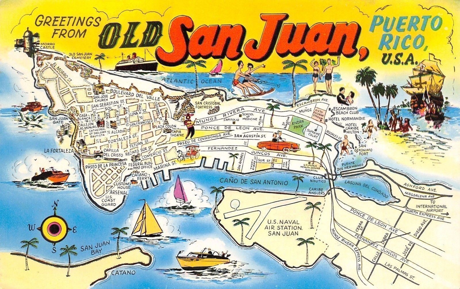 san juan puerto rico map pdf