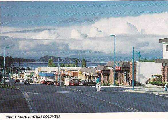 Canada British Columbia Port Hardy Market Street