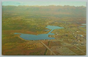 Spenard Alaska~Lake Hood~Seaplane Landing Area~Anchorage Suburb~Vintage PC
