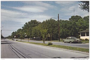 North on Bayard Avenue , REHOBOTH BEACH , Delaware , 50-60s