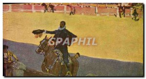 Old Postcard Bullfight Bullfight Bertuchi