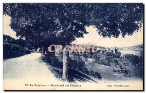 Old Postcard Louvesc Boulevard des Elegants