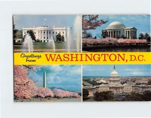 Postcard Greetings from Washington, District of Columbia