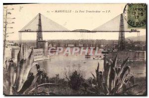 Postcard Old Marseilles Transporter Bridge