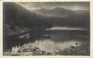 Austria Obernbergersee photo postcard