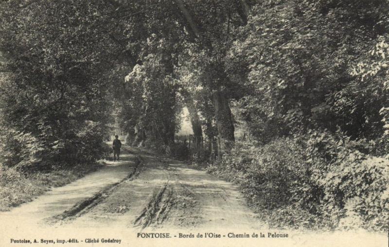 CPA Pontoise (Dep.95) Bords de l'oise - Chemin de la Pelouse (68843)