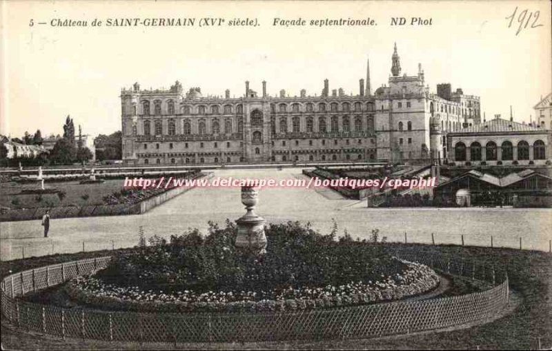 Saint Germaine en Laye - Le Chateau - Old Postcard