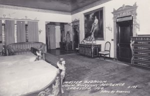Florida Sarasota John Ringling Residence Master Bedroom Real Photo