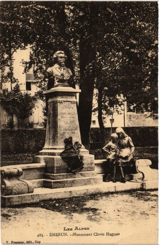 CPA EMBRUN - Monument Clovis Hugues (472679)