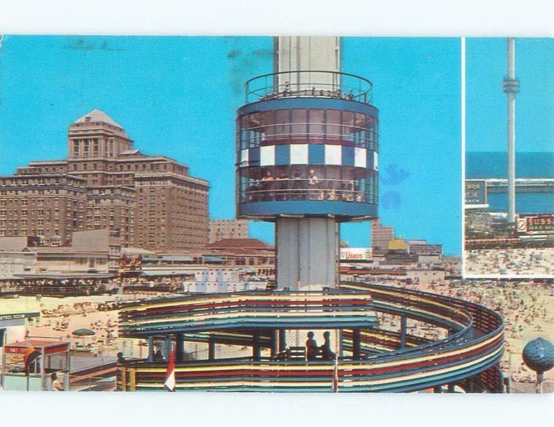 Pre1980 the SKY Tower Newly Built Boardwalk Landmark Atlantic City