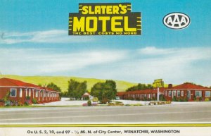 WENATCHEE, Washington, 1950-1960s; Slater's Motel