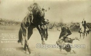 Bonnie McCarroll Cowboy Western Unused 