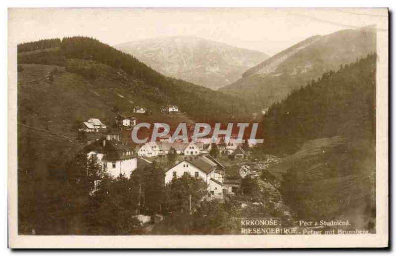 Old Postcard PECR Giant Studniena