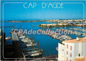 Postcard Modern Languedoc Cap d'Agde the Marina