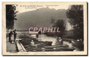 Old Postcard Aix les Bains Savoie Grand Harbor