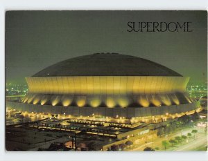 Postcard Superdome, New Orleans, Louisiana