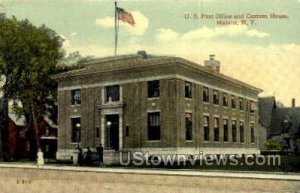 US Post Office in Malone, New York