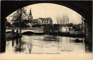 CPA St-MAIXENT - Entrée de la Sevre (472496)