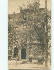 Old rppc BUILDING SCENE Architecture Postcard AB1254