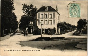 CPA AK SUCY-en-BRIE Boulevard de la Gare (869689)