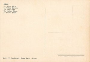 Religion Roma La Scala Santa Postcard