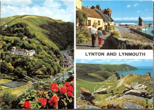 uk48762 lynton and lynmouth devon  uk